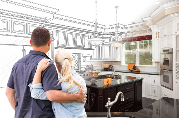 Professional Kitchen Island Installation technician working in Foley, MN